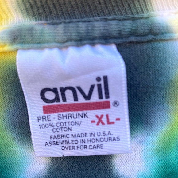 🥀🥀 Vintage 90s Grateful Dead Lithuania tee shirt band tour concert tue dye xl - Picture 3 of 8